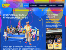 Tablet Screenshot of draaimolenverhuur.nl